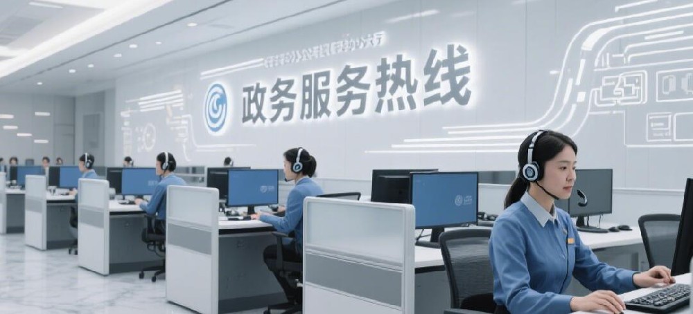 政务服务热线图片