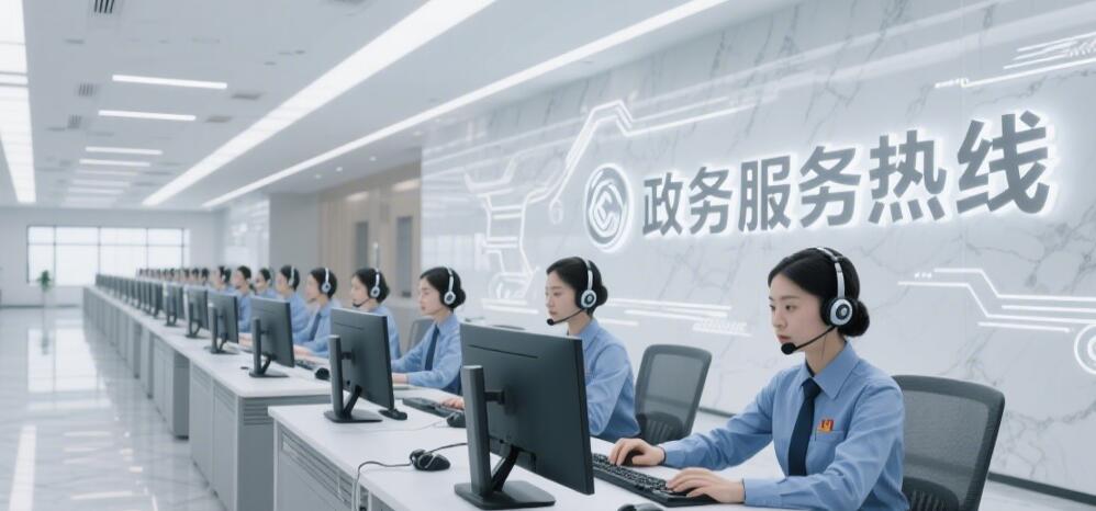 政务服务热线图片